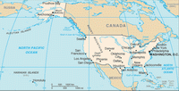 Kaart van Verenigde Staten