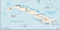 Kaart van Cuba