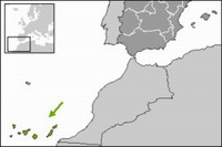 Kaart van Canarische Eilanden